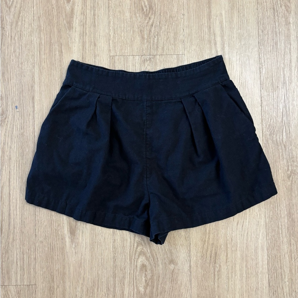 Abercrombie & Fitch Black High Waist Shorts